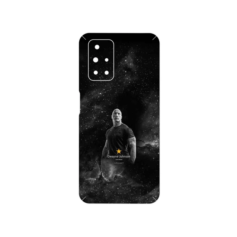 برچسب پوششی ماهوت مدل Dwayne Johnson مناسب برای گوشی موبایل شیائومی Redmi 10 Prime