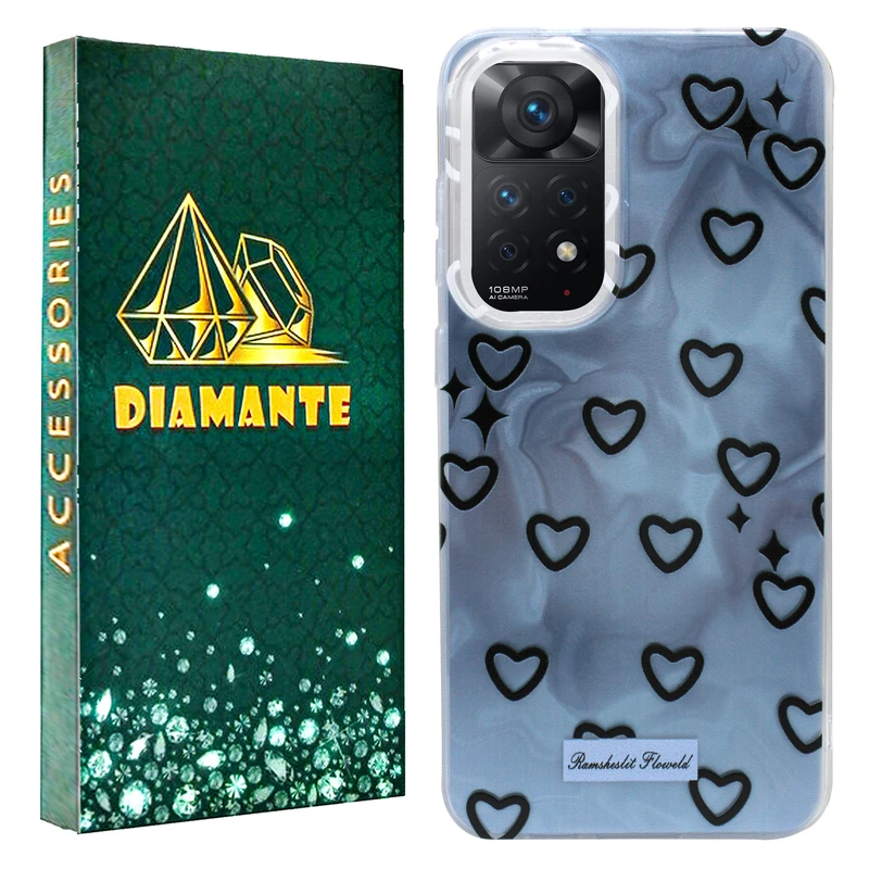 کاور دیامانته مدل Ghalbi Gn مناسب برای گوشی موبایل شیائومی Redmi Note 12 Pro 4G 