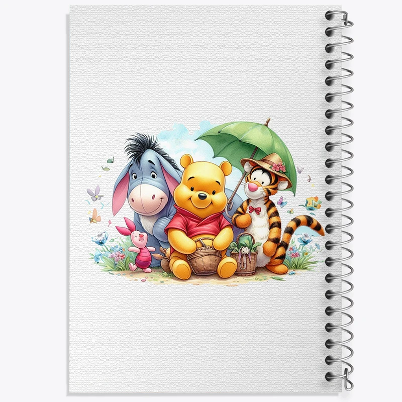 دفتر نت موسیقی 50 برگ خندالو مدل وینی پو کد N1213