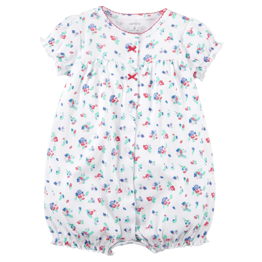 سرهمی نوزادی کارترز مدل گل