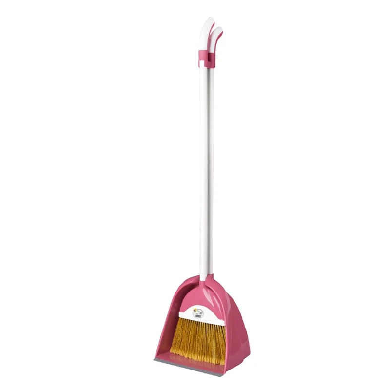 ست جارو و خاک انداز ارج پلاستیک کد 001