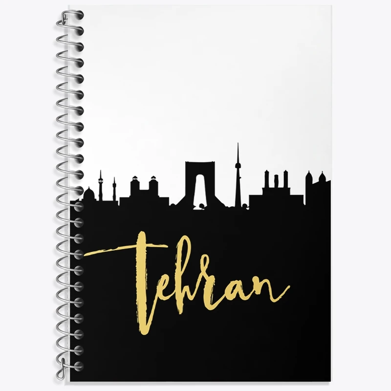 دفتر لغت 50 برگ خندالو طرح تهران کد F1725