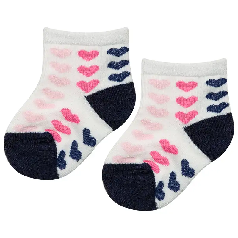 جوراب نوزادی فیلاردی کد 2727 مجموعه 3 عددی