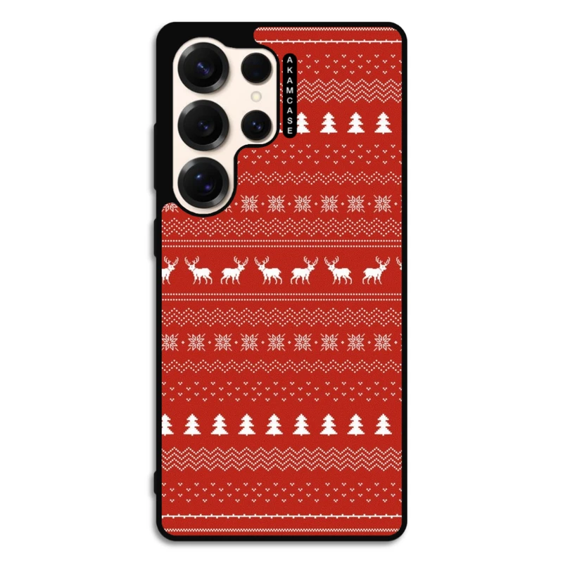کاور آکام مدل AMC-WSGS25U-CHRISTMAS-14 مناسب برای گوشی موبایل سامسونگ Galaxy S25 Ultra