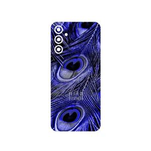MAHOOT Purple Feather Cover Sticker for Samsung Galaxy M14