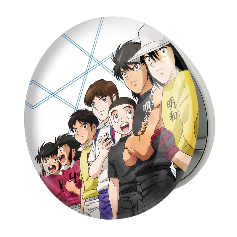 آینه جیبی خندالو طرح فوتبالیست ها مدل تاشو کد 10563 