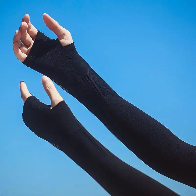 ساق دست ورزشی مدل UV فینگردار کد 0010