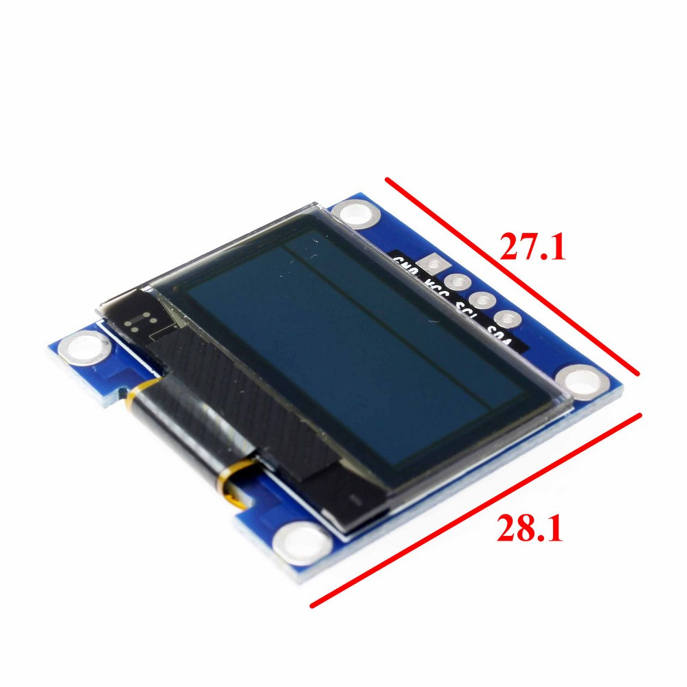 ماژول صفحه نمایش OLED مدل I2C کد YB1