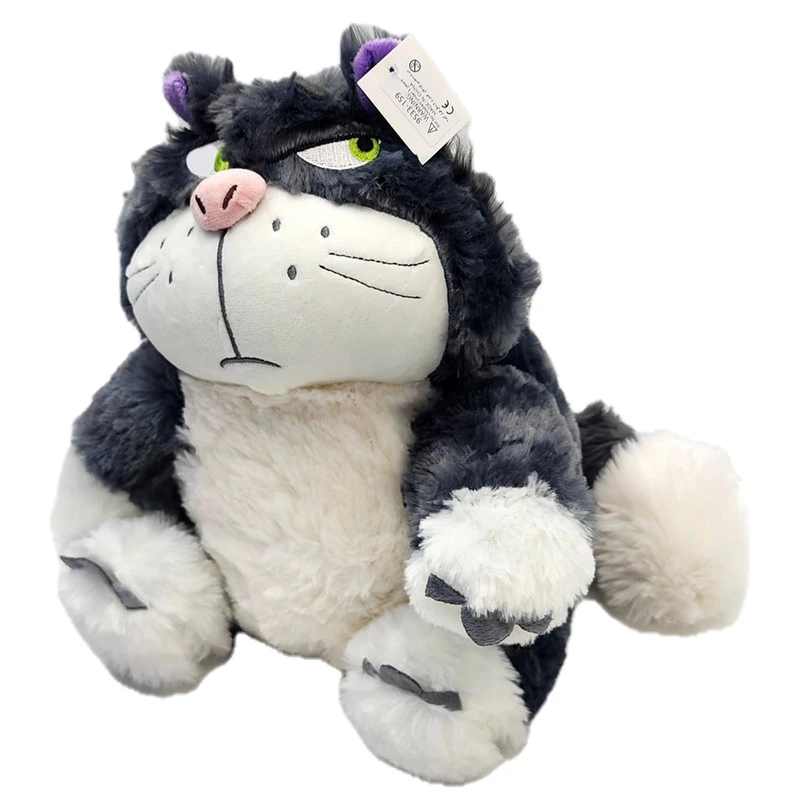 عروسک پولیشی ناب سل مدل گربه لوسیفر ارتفاع 40 سانتی متر