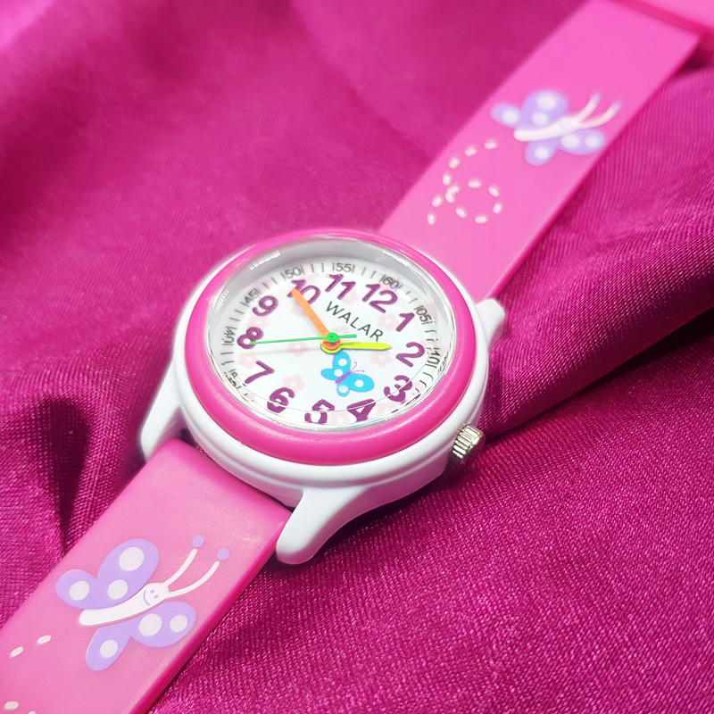 ساعت مچی عقربه ای بچگانه والار مدل پروانه ساعت مچی عقربه ای بچگانه والار مدل پروانه