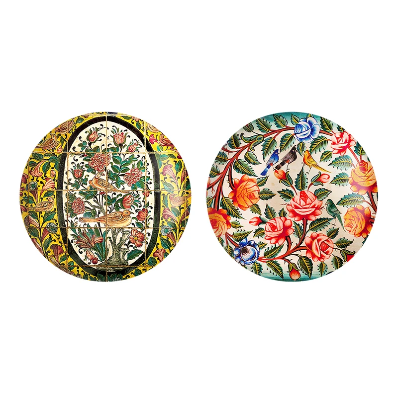 مگنت خندالو طرح کاشی کد 21972198 مجموعه 2 عددی