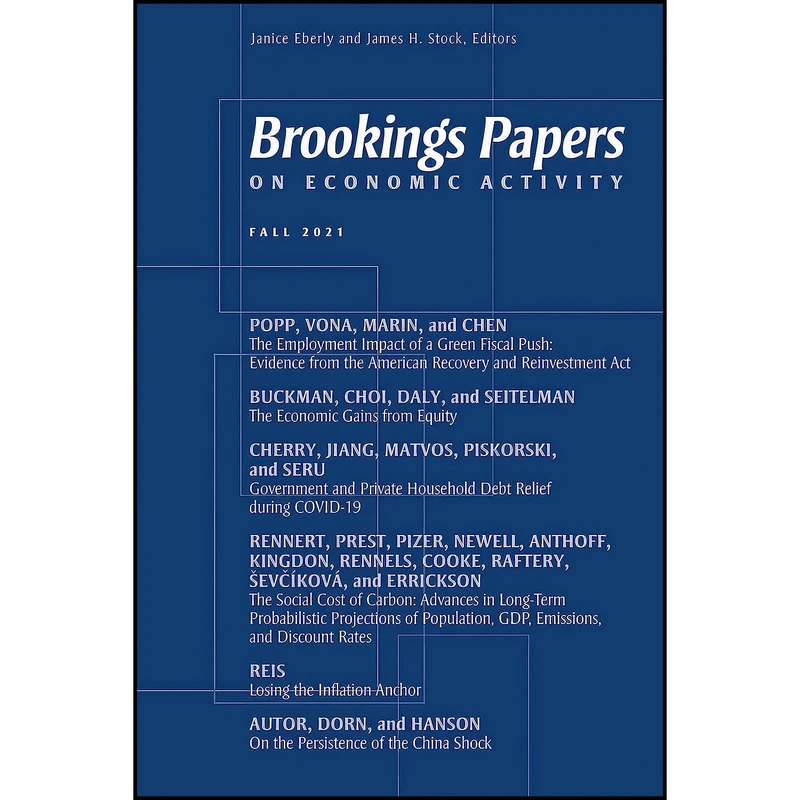 کتاب Brookings Papers on Economic Activity اثر Janice Eberly and James H. Stock انتشارات Brookings Institution Press