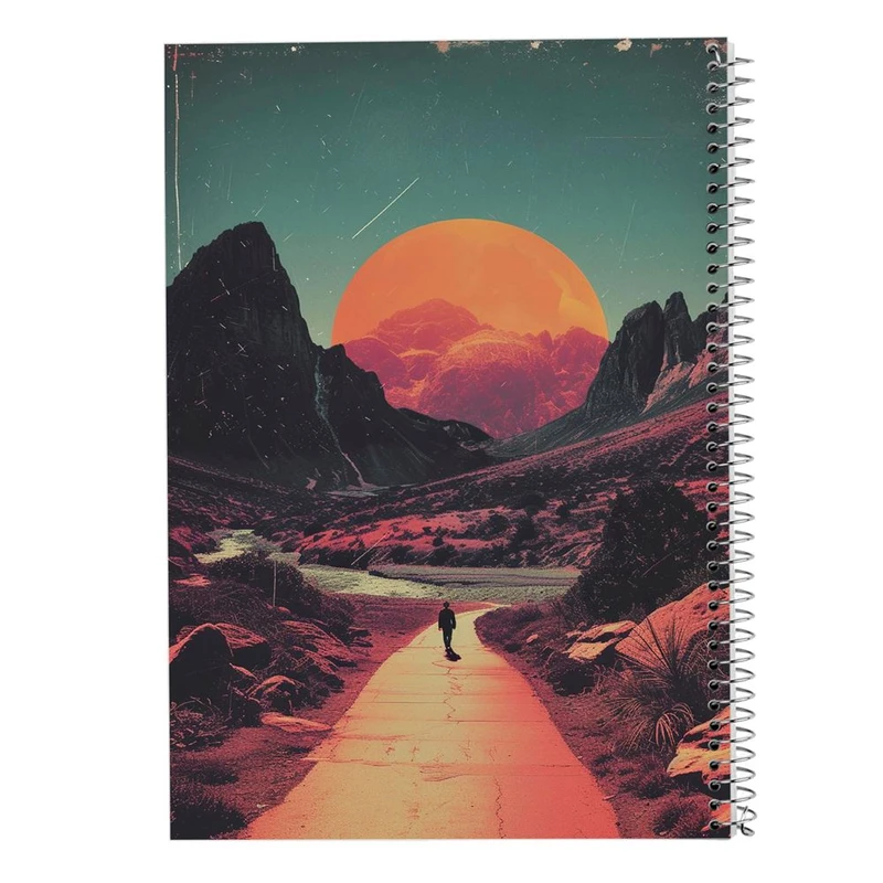 دفتر نقاشی 50 برگ مدوپد مدل ماه کد DF15473