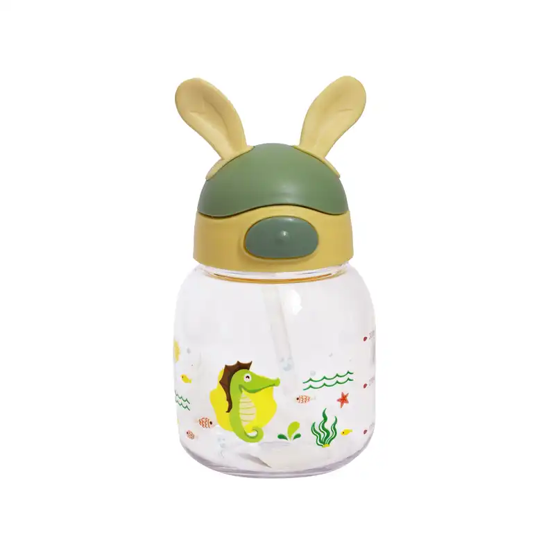 قمقمه کودک مدل نی دار  کد 03 گنجایش 0.45 لیتر