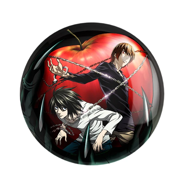 مگنت خندالو طرح لایت و ال انیمه دفترچه مرگ مدل Death Note کد 11294