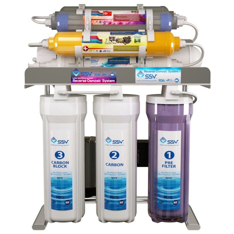 تصفیه کننده آب خانگی اس اس وی مدل MaxClear X900 تصفیه کننده آب خانگی اس اس وی مدل MaxClear X900