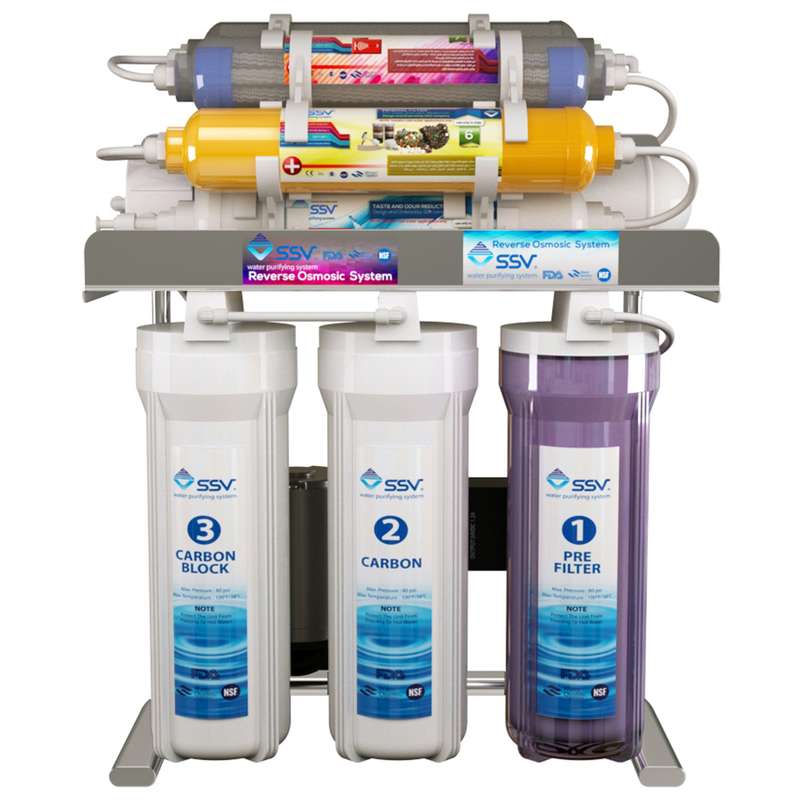 تصفیه کننده آب خانگی اس اس وی مدل MaxClear X900 تصفیه کننده آب خانگی اس اس وی مدل MaxClear X900