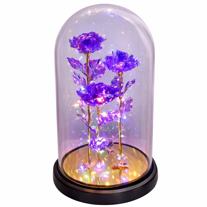 گل رز جاودان مدل چراغ دار