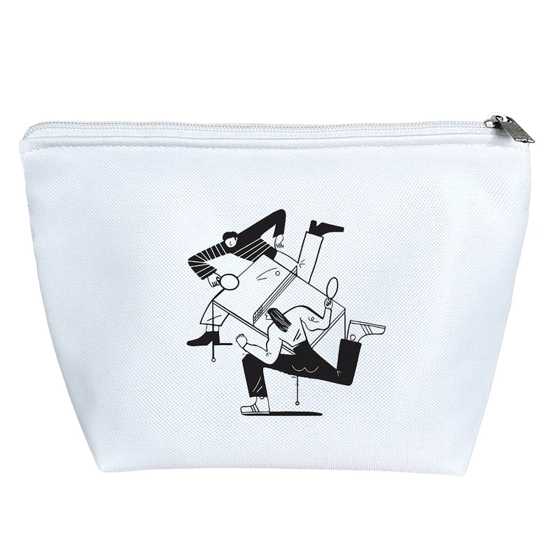 کیف لوازم آرایش دخترانه خندالو مدل پینگ پنگ کد 9126