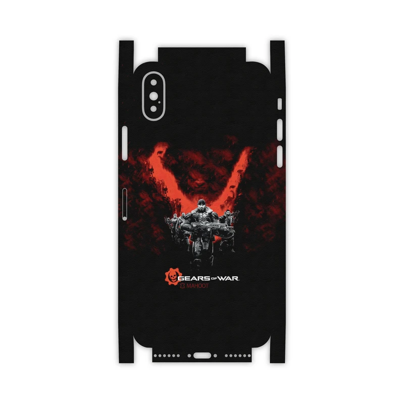 برچسب پوششی ماهوت مدل GEARS-OF-WAR-Game-FullSkin مناسب برای گوشی موبایل اپل iPhone X