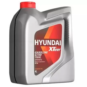 روغن موتور هیوندای اکستیر مدل G700 10W40 SN حجم 4 لیتر