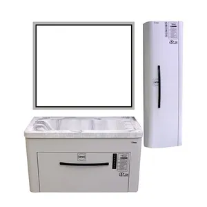 ست کابینت و روشویی مدل پائولا به همراه آینه و باکس