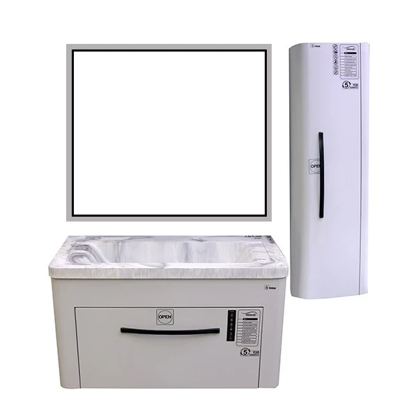 ست کابینت و روشویی مدل پائولا به همراه آینه