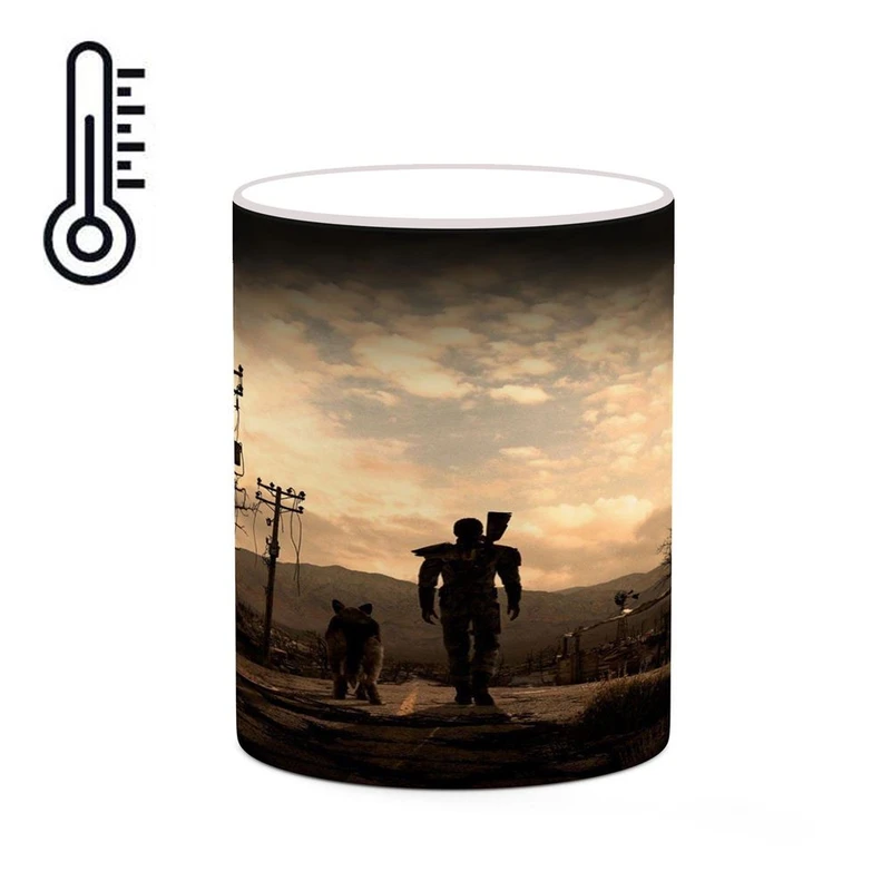 ماگ حرارتی کاکتی مدل بازی Fallout 3 کد mgh28353