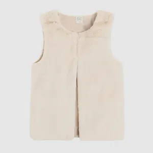 جلیقه رسمی دخترانه کول کلاب مدل خزدار 