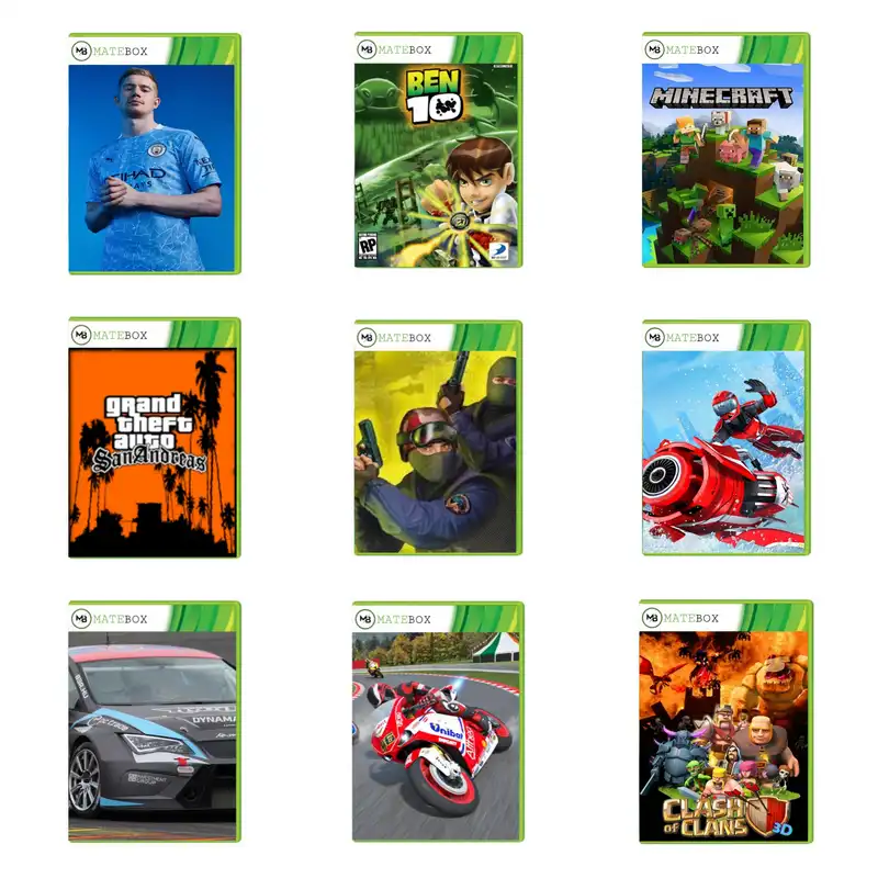 مجموعه کنسول بازی میت باکس مدل A-100