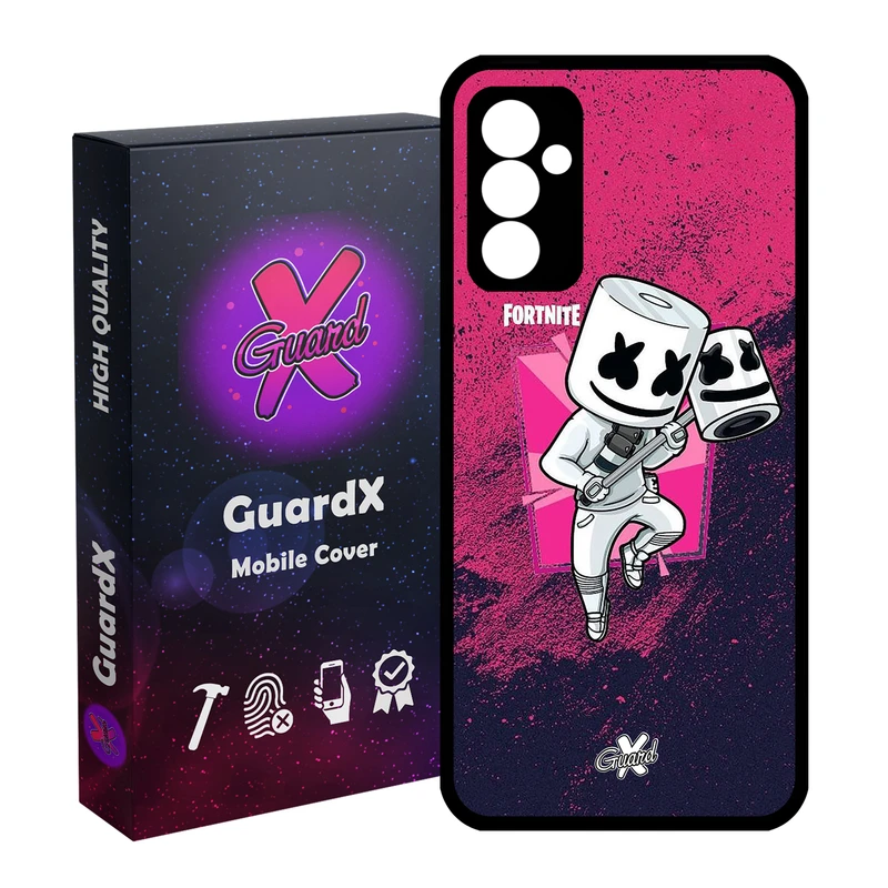 کاور گارد ایکس طرح Fortnite مدل Glass10031 مناسب برای گوشی موبایل سامسونگ Galaxy A54 / A54 5G