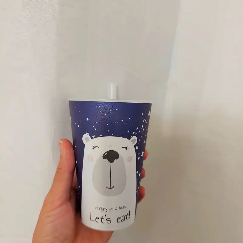 لیوان کودک گوندول طرح خرس