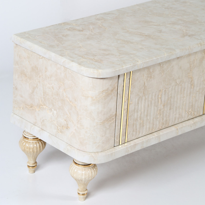 میز تلویزیون مدل الماس طرح سنگ