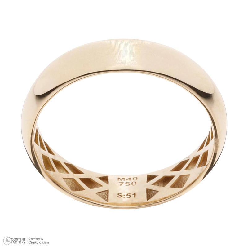 انگشتر طلا 18 عیار زنانه گلدم مدل R-3310009
