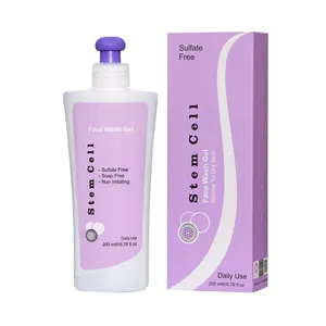 ژل شستشوی صورت استم سل مخصوص پوست نرمال تا خشک مدل Face Wash حجم 200 میلی لیتر