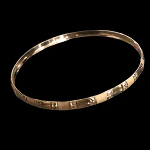 النگو طلا 18 عیار زنانه مدل MJ-656