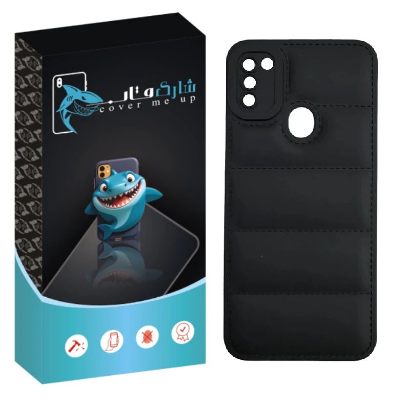 کاور شارک قاب مدل پافری مناسب برای گوشی موبایل سامسونگ Galaxy A11 / M11
