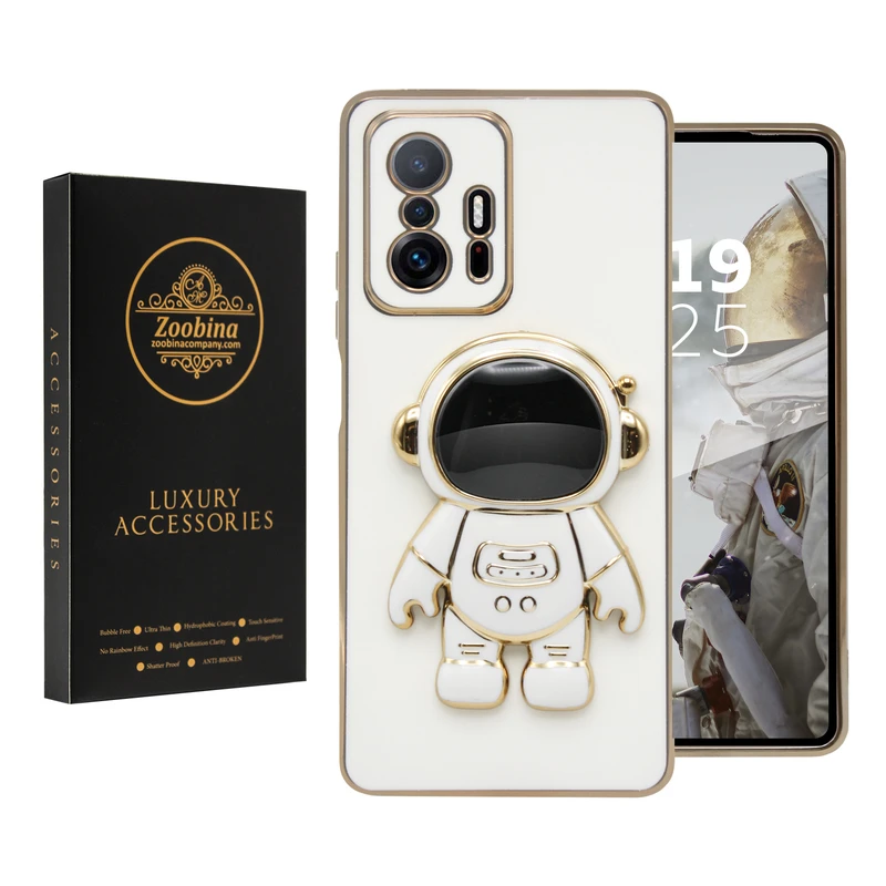 کاور زوبینا طرح فضانورد مدل Spaceman مناسب برای گوشی موبایل شیائومی Mi 11T / 11T Pro