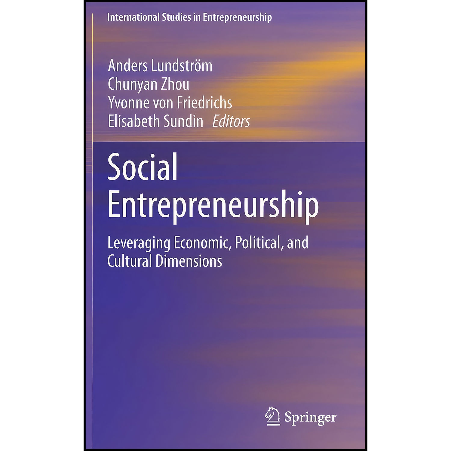 کتاب Social Entrepreneurship اثر جمعي از نويسندگان انتشارات Springer