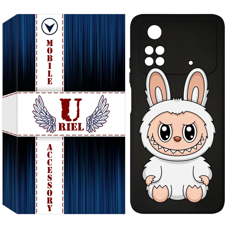 کاور یوریل مدل KSH کد 113 طرح عروسک لبوبو مناسب برای گوشی موبایل شیائومی Poco M4 Pro 4G