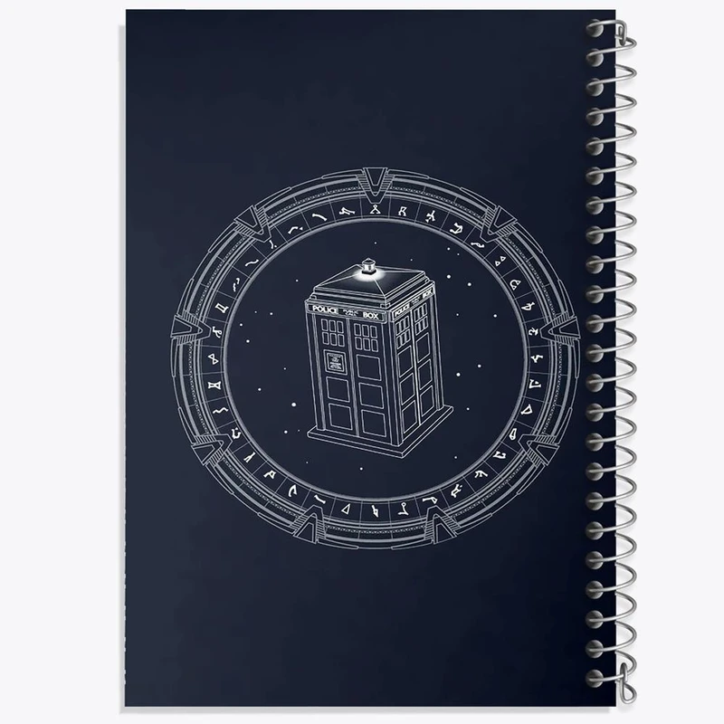 دفتر لیست خرید 50 برگ خندالو طرح سریال داکتر هو Doctor Who کد 29756