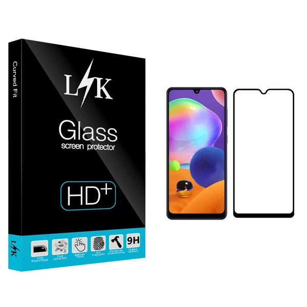 محافظ صفحه نمایش ال کی مدل +LITE مناسب برای گوشی موبایل سامسونگ Galaxy A31