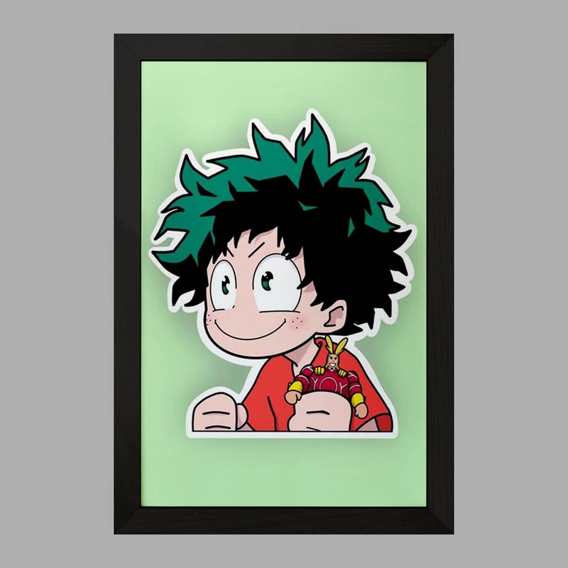 تابلو خندالو مدل ایزوکو میدوریا انیمه آکادمی قهرمان من My Hero Academia  کد 10073