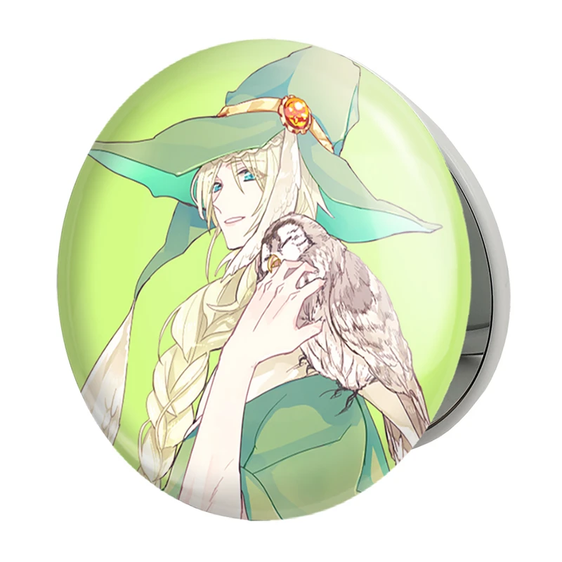 آینه جیبی خندالو طرح یونان انیمه ماگی هزارتوی سحر و جادو مدل تاشو کد 36080