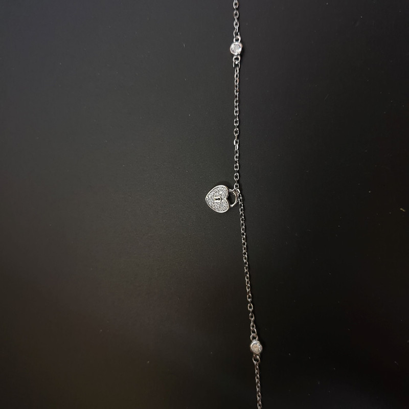 پابند نقره زنانه مدل P723