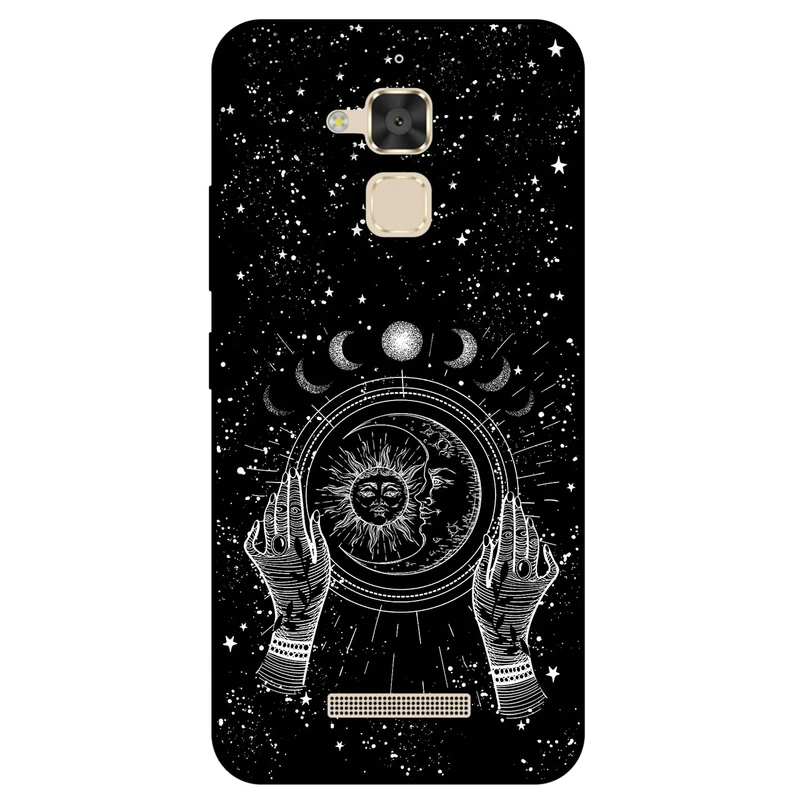 کاور مگافون طرح ماه و خورشید مدل 1892 مناسب برای گوشی موبایل ایسوس Zenfone 3 Max / ZC520TL