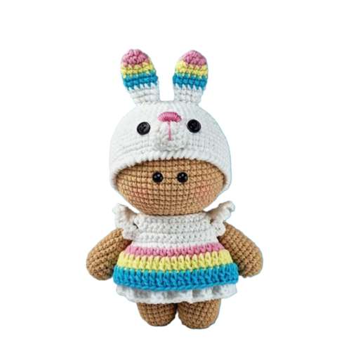 عروسک بافتنی طرح روسی کد ۵۰