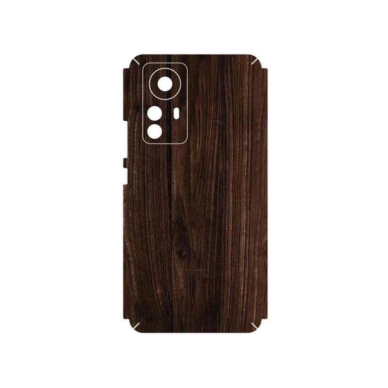 برچسب پوششی ماهوت مدل Dark_Walnut_Wood مناسب برای گوشی موبایل شیائومی 12 Pro