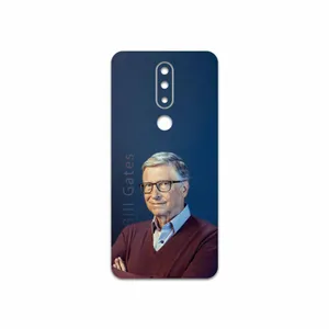 MAHOOT Bill Gates Cover Sticker for Nokia 5.1 Plus
