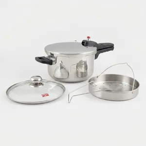 Pars Steel Three-layer bottom Pressure Cooker 4.5 Litre